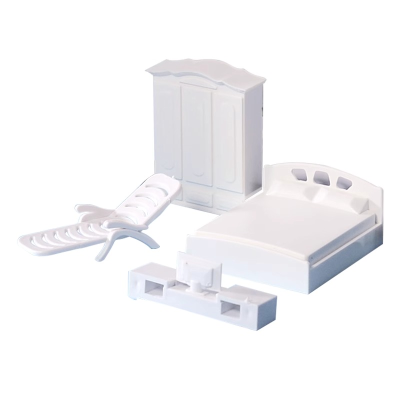 Small Appliances - ชุดโมเดลเฟอร์นิเจอร์จิ๋วขนาด 1:50 - ชุดบ้านตุ๊กตาสมจริงพร้อมโต๊ะ เก้าอี้ โซฟา