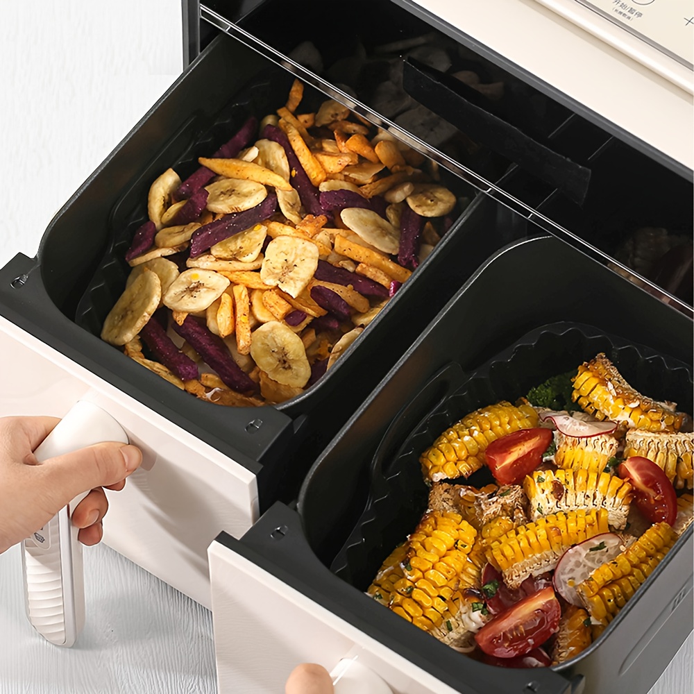 2 ชิ้น หม้อซิลิโคนสำหรับหม้อทอ - Air Fryer Silicone Pot Liner บทวิจารณ์และราคา