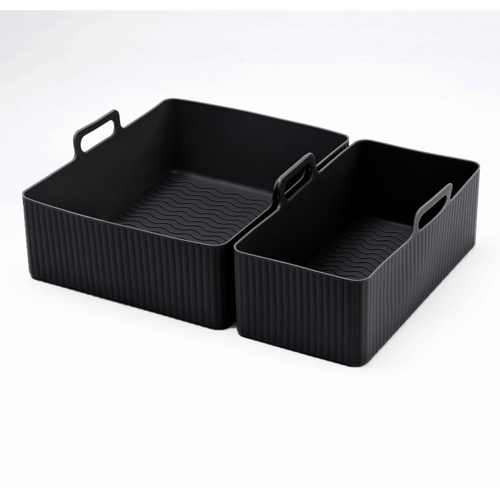 แผ่นรองซิลิโคนสำหรับหม้อทอดไร้ - Air Fryer Silicone Pot Liner บทวิจารณ์และราคา