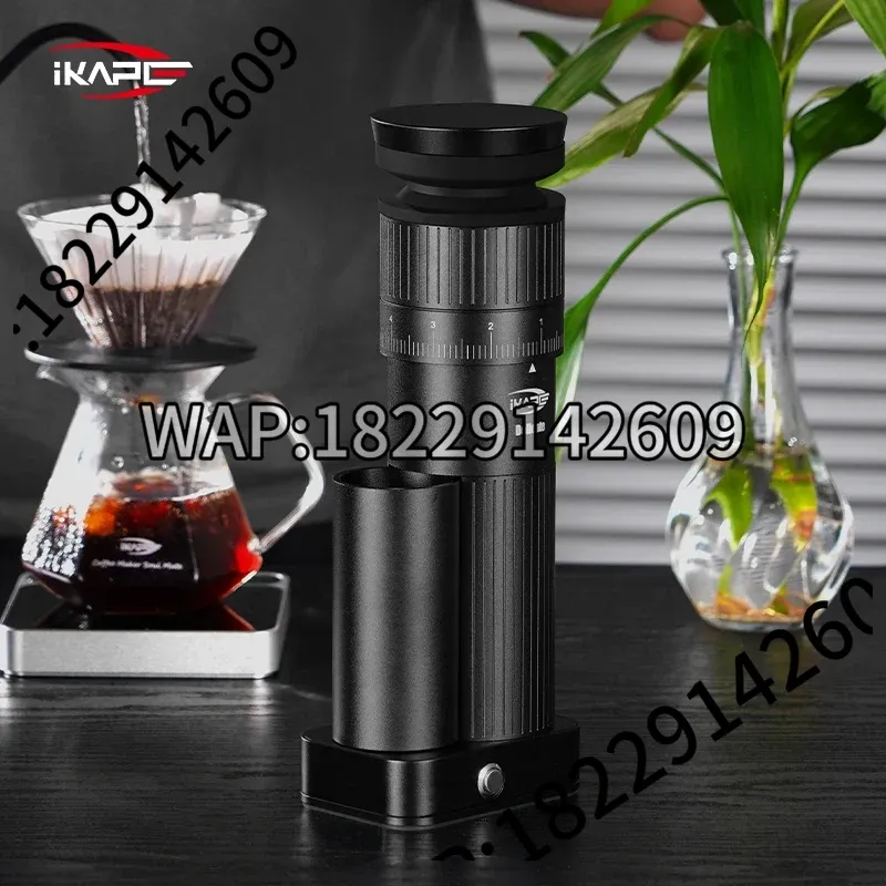 เครื่องบดกาแฟไฟฟ้า IKAPE ปรับร - Coffee Bean Grinder Electric บทวิจารณ์และราคา