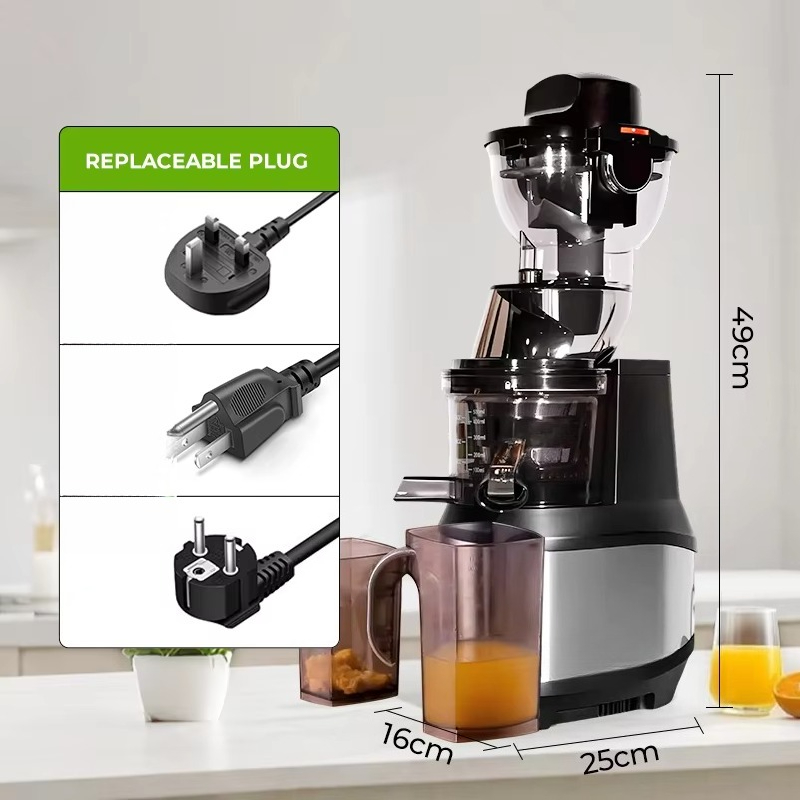 เครื่องคั้นน้ำผลไม้ไฟฟ้า ปลอดส - Electric Slow Juicer Cold Press บทวิจารณ์และราคา