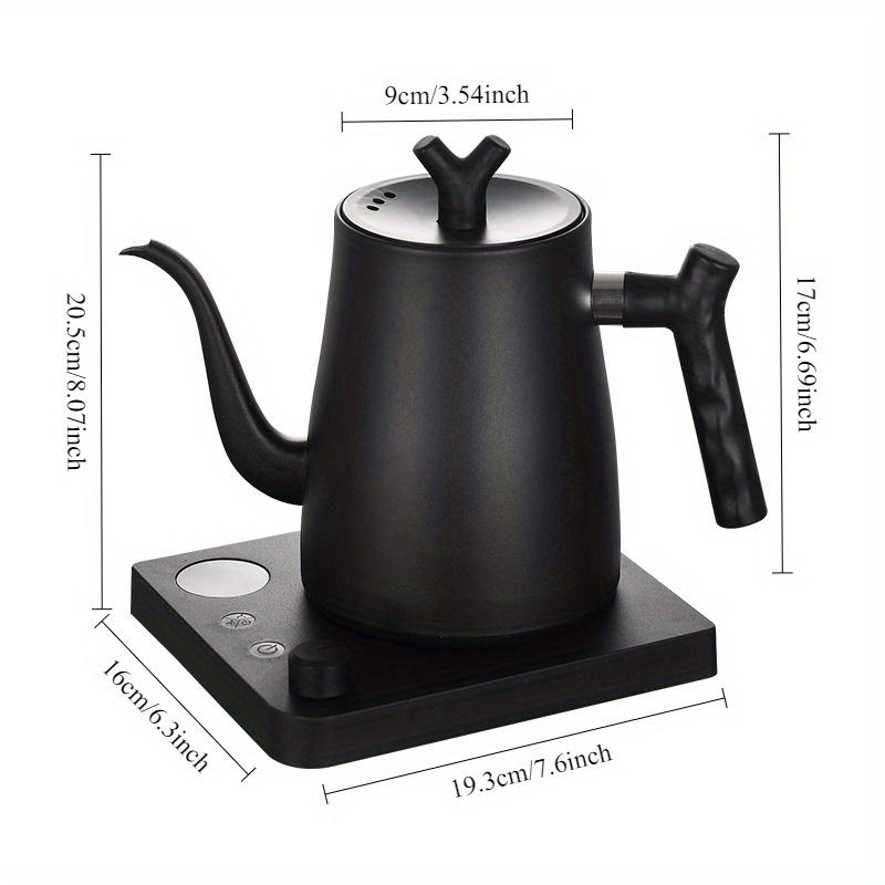 กาต้มน้ำไฟฟ้าแบบคอห่าน 1.5 ลิต - Electric Kettle Temperature Control บทวิจารณ์และราคา