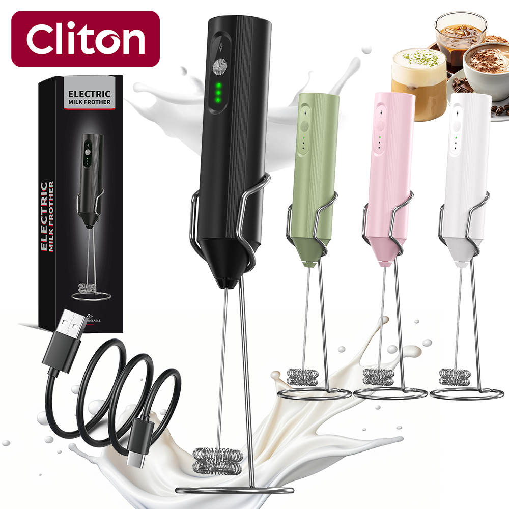 เครื่องตีฟองนมไฟฟ้าแบบมือถือ ช - Electric Milk Frother Handheld บทวิจารณ์และราคา