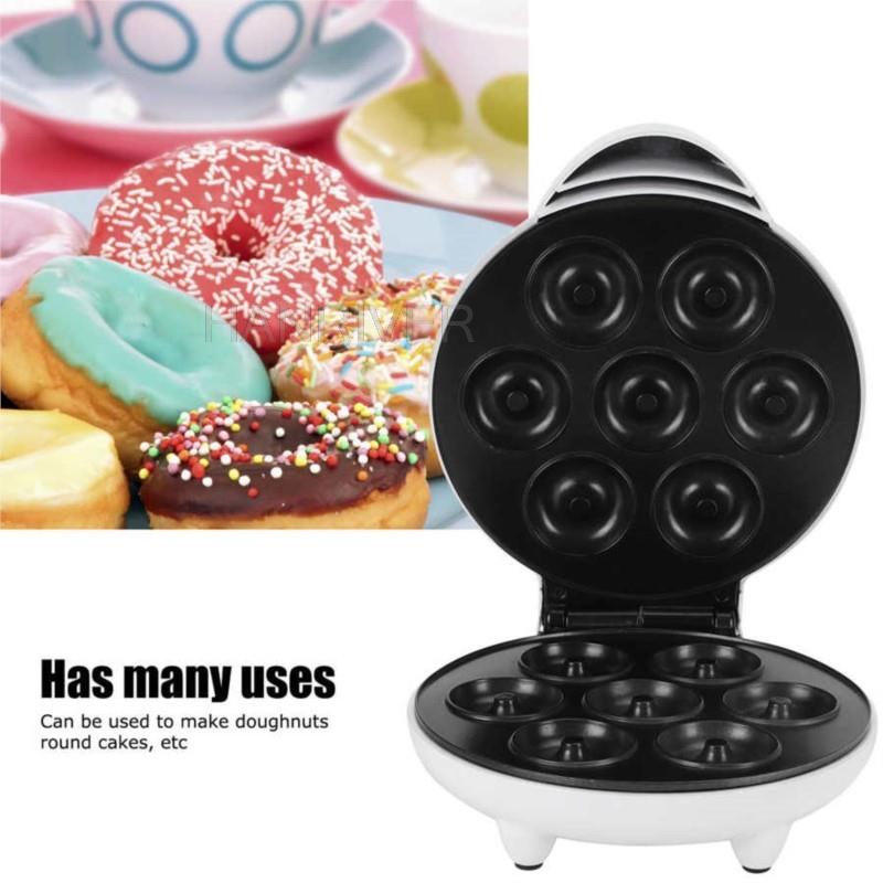1200W มินิไฟฟ้า Donut Maker ใน - Mini Waffle Maker Machine บทวิจารณ์และราคา