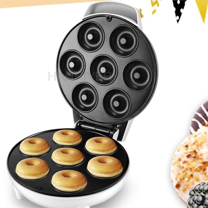 1200W มินิไฟฟ้า Donut Maker ใน - Mini Waffle Maker Machine บทวิจารณ์และราคา